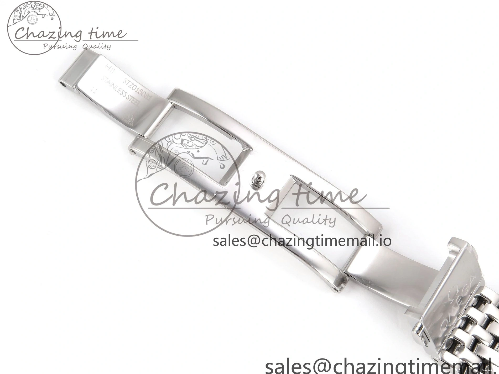 0104 De Ville Prestige SS VSF 1:1 Best Edition Gray Dial on SS Bracelet A OdorResistant 7702